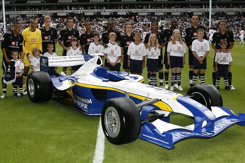 Voetbal en autosport bij tottenham Hotspurs
